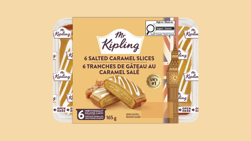 Mr Kipling Salted Caramel Slices